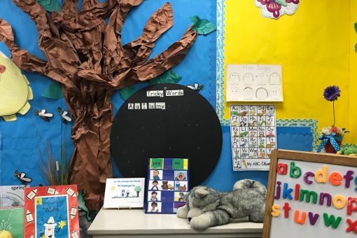 kindergarten classroom wall